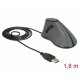 Souris filaire ergonomique verticale DeLock